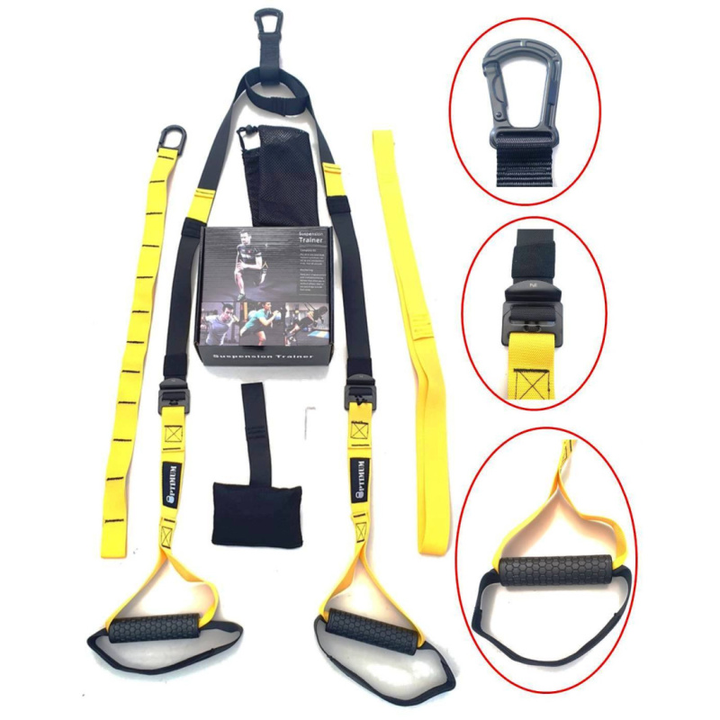 Ιμάντες Προπόνησης Suspension Trainer Yellow Optimum Sport (CX-EP516/3)