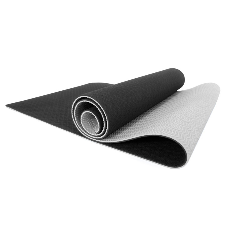 Επαγγελματικό Στρώμα Γυμναστικής Yoga Pilates Μαύρο/Γκρι Optimum - Image 2