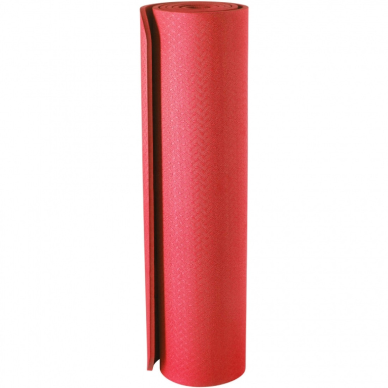 Στρώμα Γυμναστικής Tre Yoga Mat 183X61X0,6cm Κόκκινο Optimum - Image 2