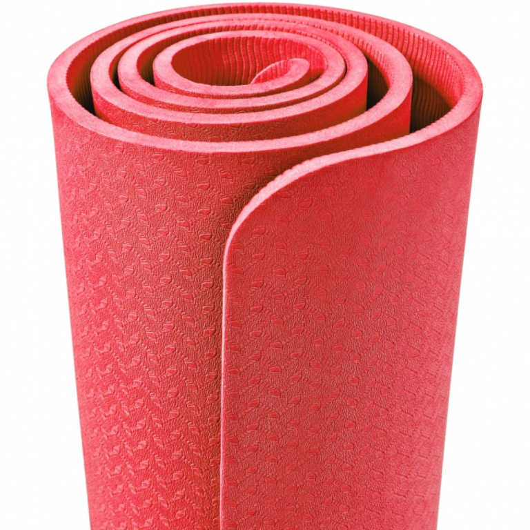 Στρώμα Γυμναστικής Tre Yoga Mat 183X61X0,6cm Κόκκινο Optimum - Image 3
