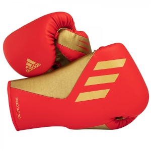 Πυγμαχικά Γάντια adidas SPEED TILT 350 - Κόκκινο/Χρυσό - Image 2