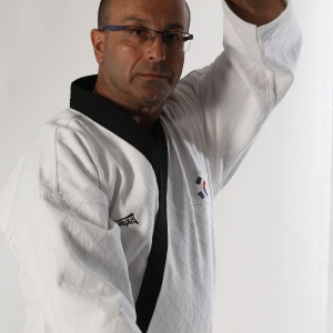 Hapkido Στολή Olympus Μαύρο Σιρίτι Τζούντο Ύφασμα - Image 3