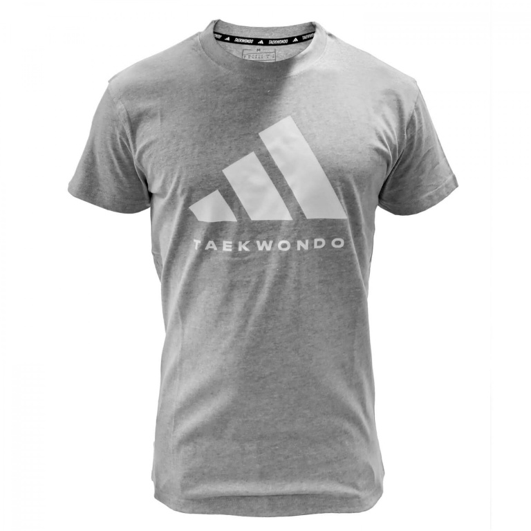 T-shirt Adidas Taekwondo Γκρι COMMUNITY GRAPHIC ADICLTS24-TK