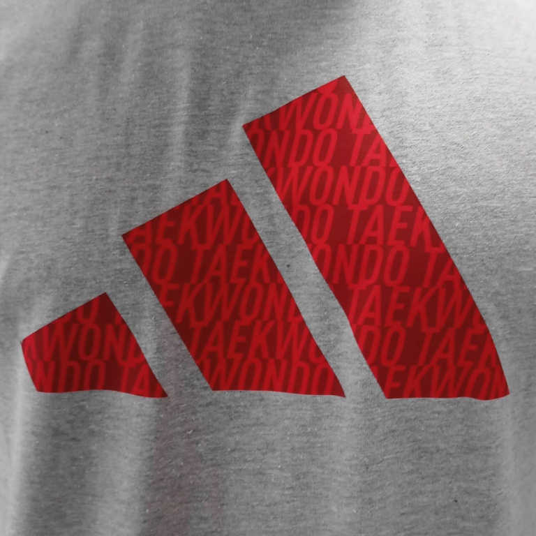 T-shirt Adidas Taekwondo COMMUNITY PERFO SCRIPT GRAPHIC - Image 3