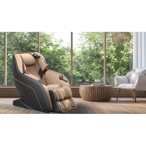 Πολυθρόνα Μασάζ Life Care by i-Rest SL‑A196‑2 Μπεζ/Καφέ - Image 3