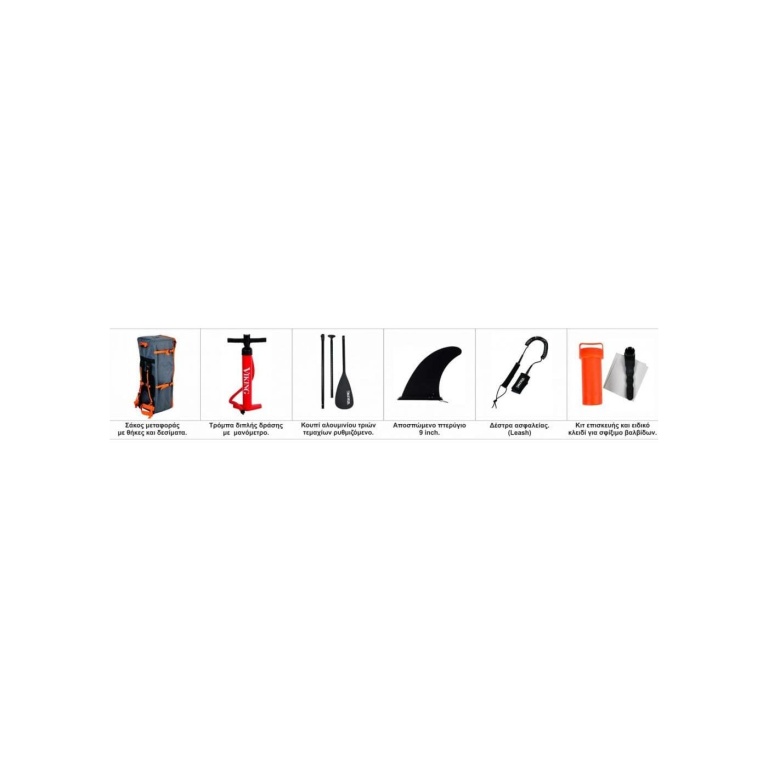 Σανίδα SUP Explorer All-Round 11' 335cm Viking 105259 - Image 12