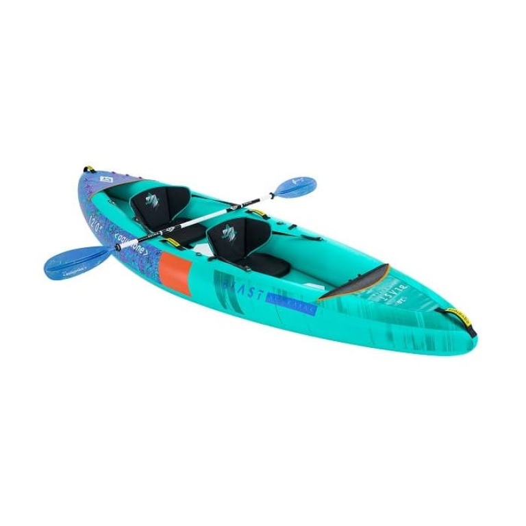 Καγιάκ Φουσκωτό 2 Ατόμων Blast Recreational Kayak 12'0'' 365cm Aquatone - Image 2
