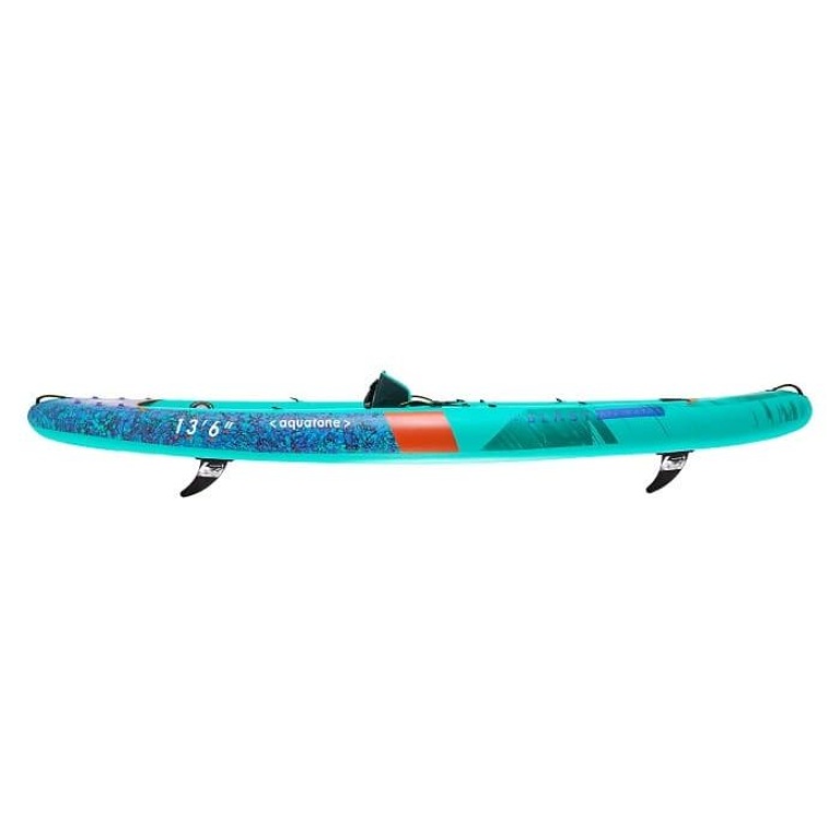 Καγιάκ Φουσκωτό 3 Ατόμων Blast Recreational Kayak 13'6'' 410cm Aquatone - Image 2