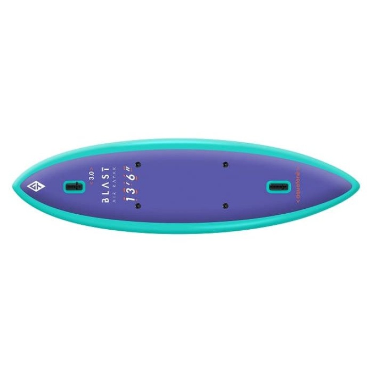 Καγιάκ Φουσκωτό 3 Ατόμων Blast Recreational Kayak 13'6'' 410cm Aquatone - Image 3
