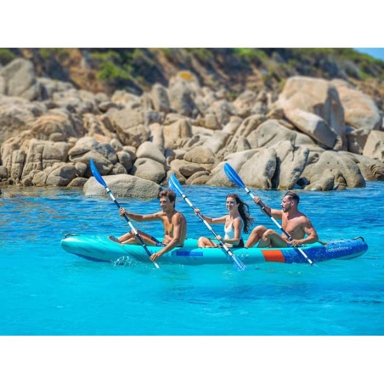Καγιάκ Φουσκωτό 3 Ατόμων Blast Recreational Kayak 13'6'' 410cm Aquatone - Image 5