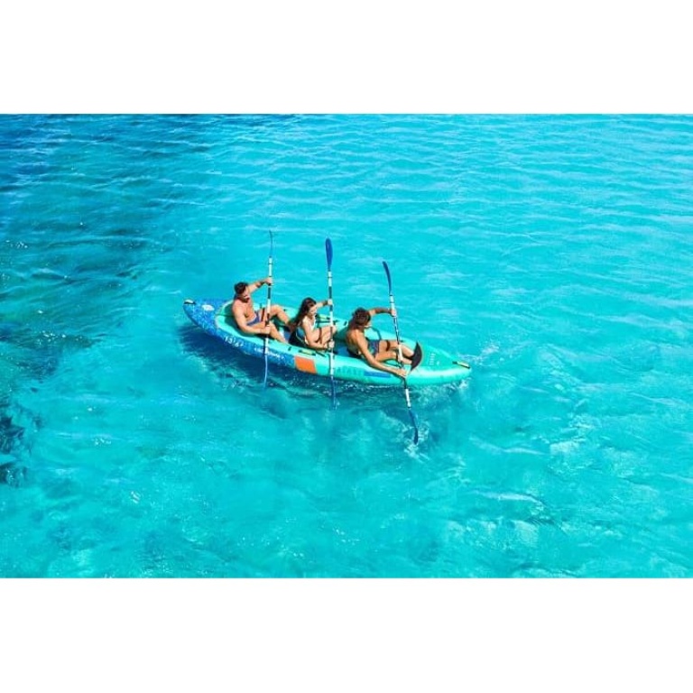Καγιάκ Φουσκωτό 3 Ατόμων Blast Recreational Kayak 13'6'' 410cm Aquatone - Image 8