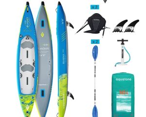 Καγιάκ Φουσκωτό 2 Ατόμων Glacier High Performance Kayak 14'0'' 427cm Aquatone TK-601