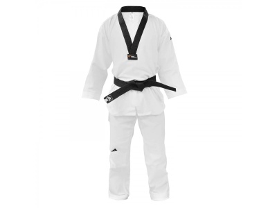 Taekwondo Στολή Adidas ADI-START II Μαύρο Ρεβέρ – adiTS02