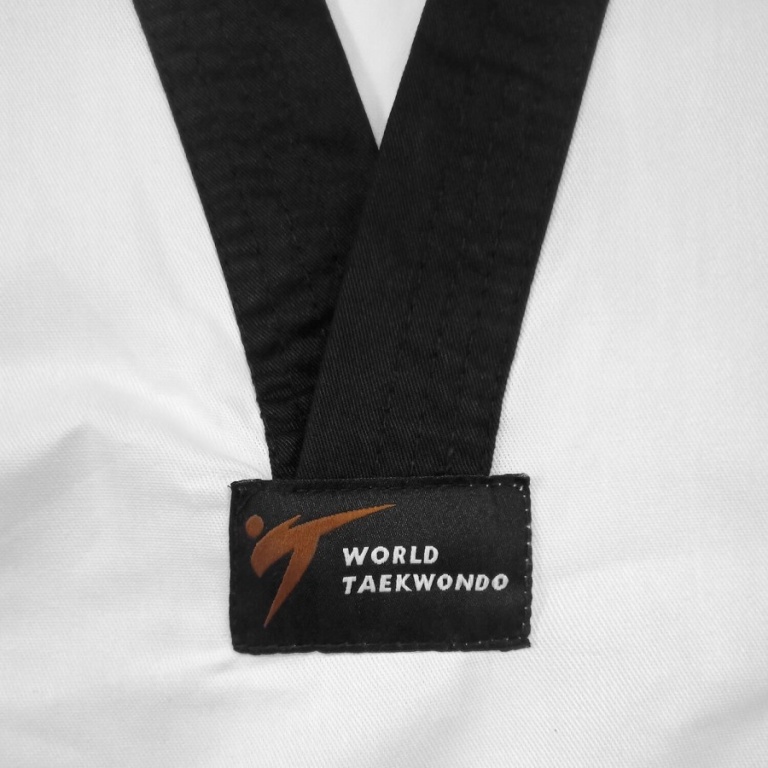 Taekwondo Στολή Adidas ADI-START II Μαύρο Ρεβέρ-adiTS02 - Image 4