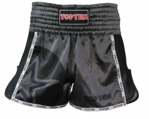 Thaiboxing Σορτς TOP TEN STAR Μαύρο