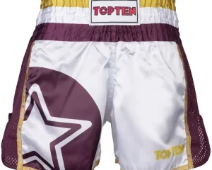 Thaiboxing Σορτσάκι TOP TEN STAR Λευκό/Ροζ