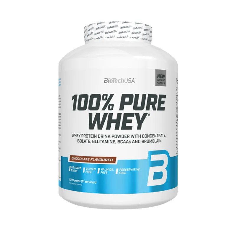 100% Pure Whey Πρωτείνη 2270gr BIOTECH USA