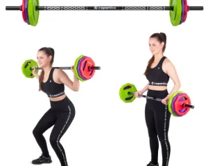 Σετ Μπάρα και Δίσκοι Pump 19kg Insportline Pumpino