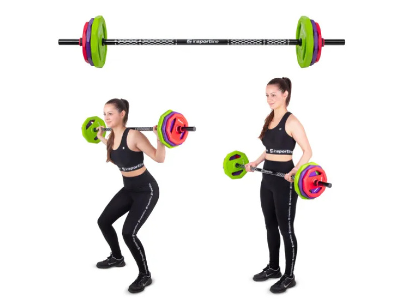 Σετ Μπάρα και Δίσκοι Pump 19kg Insportline Pumpino