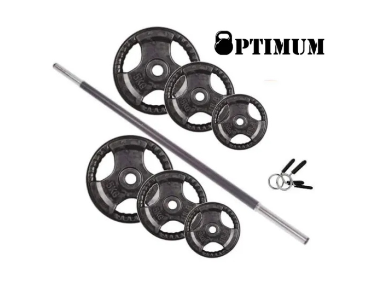 Pumb Set 19kg με Μπάρα Optimum