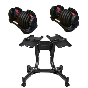 Σετ 2 Ρυθμιζόμενων Αλτήρων με Βάση 2,5-24kg Optimum