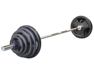 Ολυμπιακή Μπάρα με Δίσκους Σετ 130kg DB0007/003 Optimum