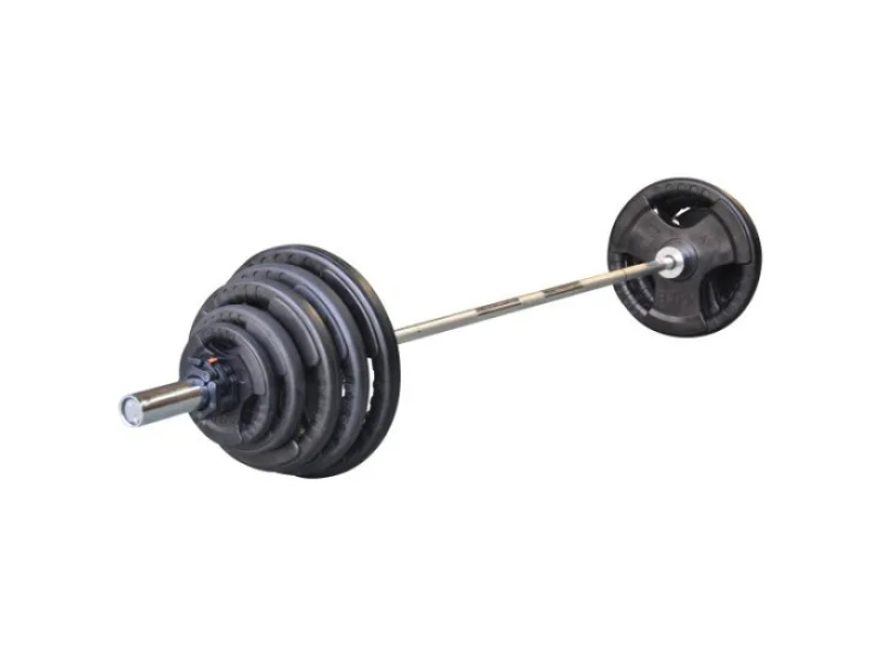 Ολυμπιακή Μπάρα με Δίσκους Σετ 130kg DB0007/003 Optimum