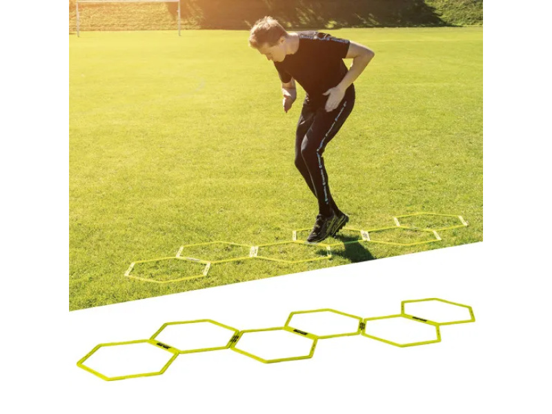 Σκάλα Ευκινησίας Hexagonal Agility Ladder inSPORTline HexLed