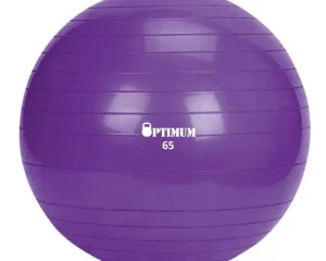 Gym Ball 65CM (Μοβ) Anti-Burst 1100gr OPTIMUM