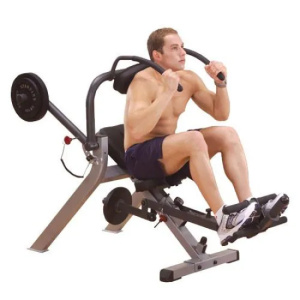 Όργανο Κοιλιακών Body-Solid Semi-Recumbent Ab Bench