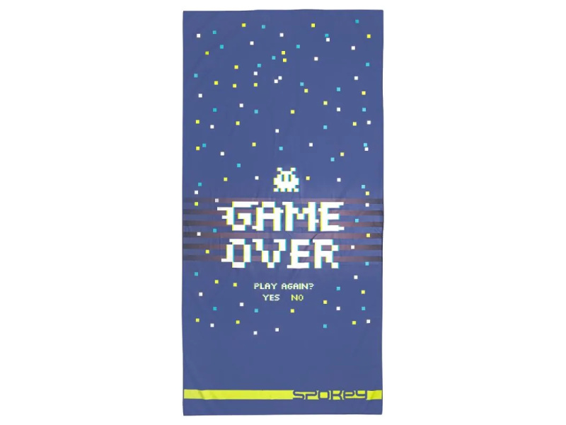 Αθλητική Πετσέτα Quickdrying Spokey GAME OVER 929476