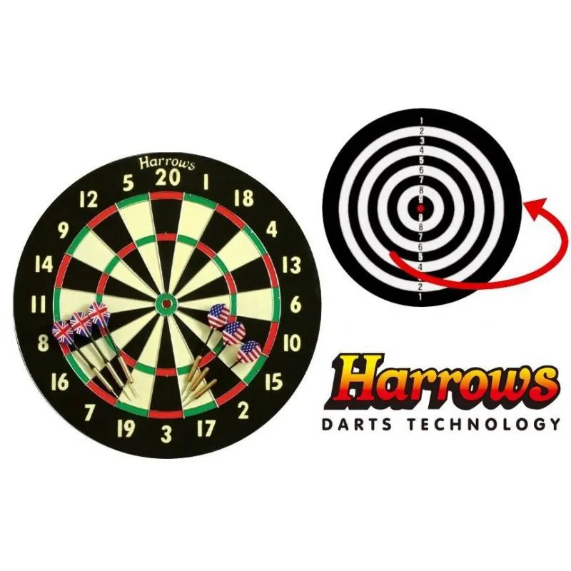 Harrows Champion Family Paper Στόχος Darts doublesided HSTNK000013077