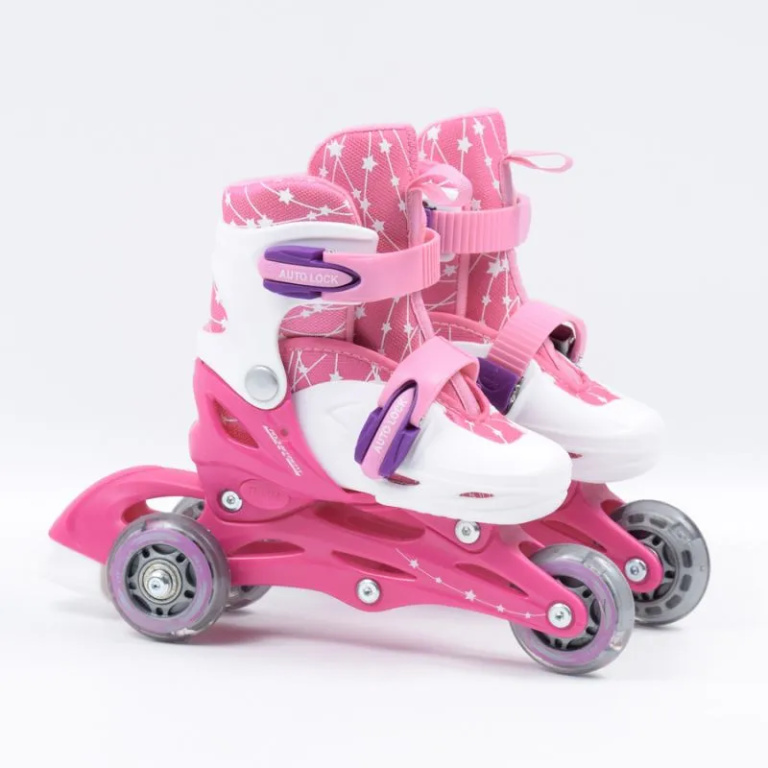 SMJ Sport Combo Pink LED set 2in1 Roller Skates HSTNK000009549 - Image 3