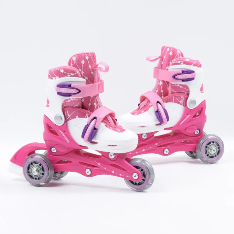 SMJ Sport Combo Pink LED set 2in1 Roller Skates HSTNK000009549 - Image 2