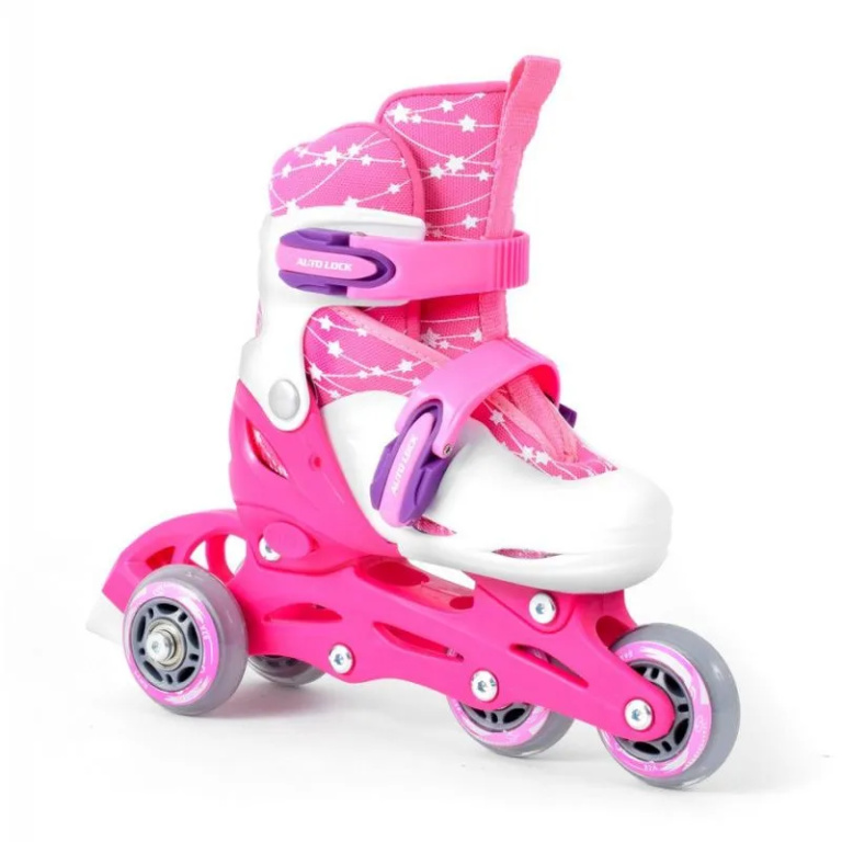 SMJ Sport Combo Pink LED set 2in1 Roller Skates HSTNK000009549 - Image 5