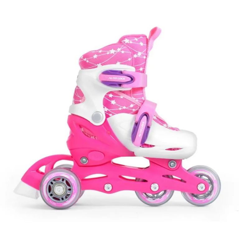 SMJ Sport Combo Pink LED set 2in1 Roller Skates HSTNK000009549 - Image 6