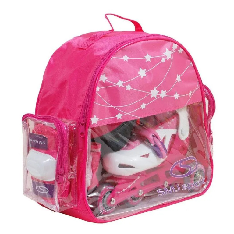 SMJ Sport Combo Pink LED set 2in1 Roller Skates HSTNK000009549 - Image 14