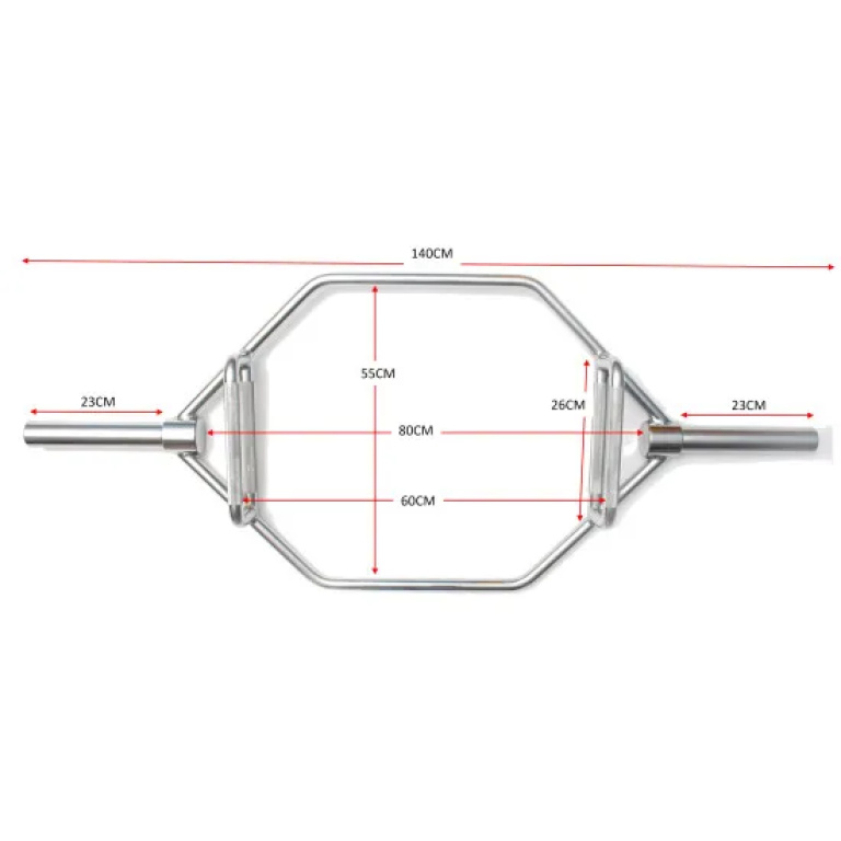 Hex Bar for Weight Lifting Optimum - Image 2