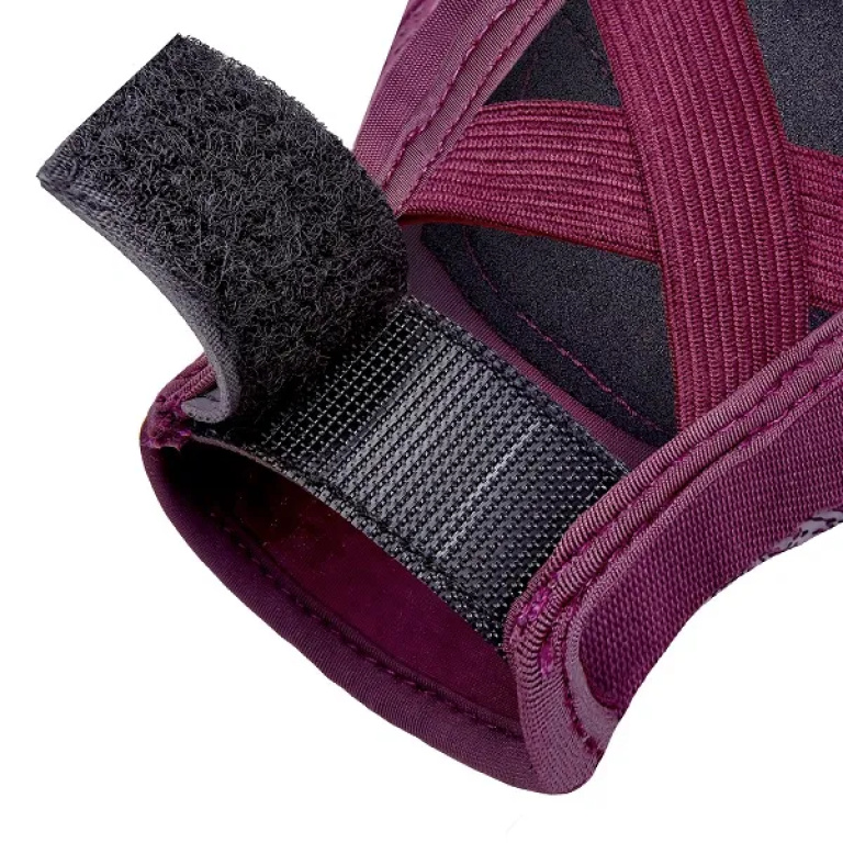Γυναικεία Κοφτά Γάντια Γυμναστικής Adidas Victory Crimson - Image 5