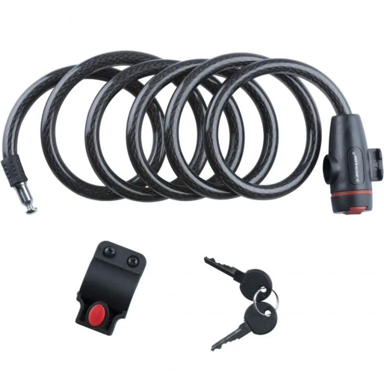Κλειδαριά Dunlop spiral cable lock 12 mm ST 56376 - Image 2