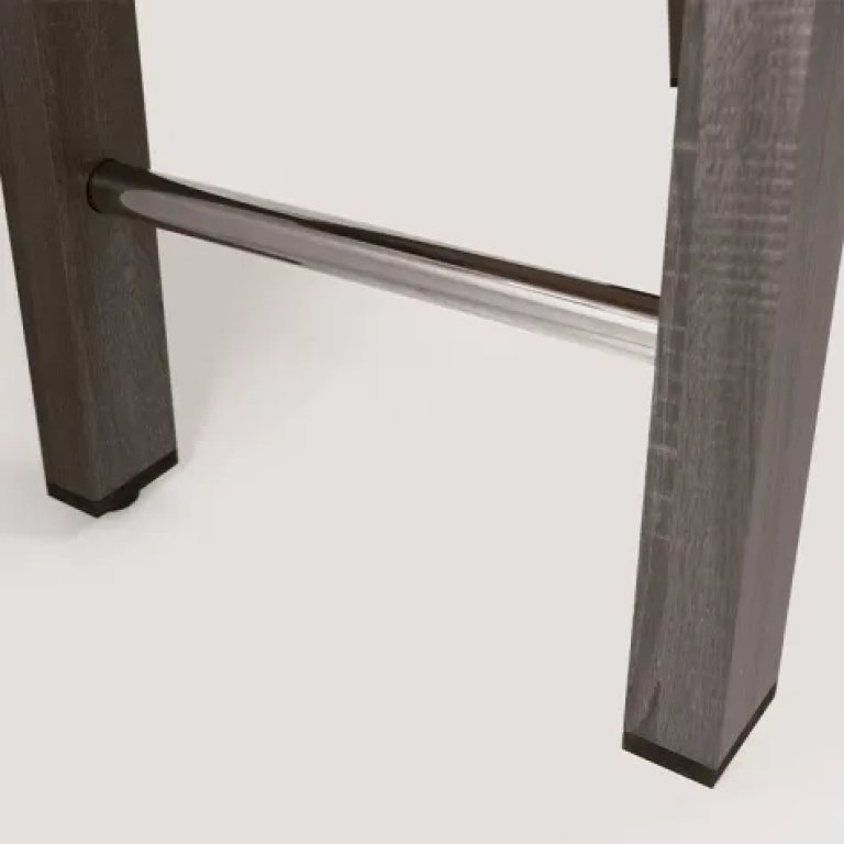 Ποδοσφαιράκι F-2 grey oak με Εξερχόμενες Ράβδους - Image 5