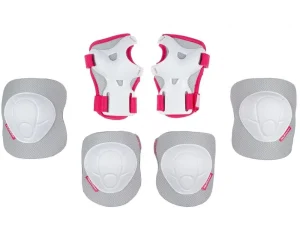 Προστατευτικό Set για Skate και Roller White Out NIJDAM N61EC03
