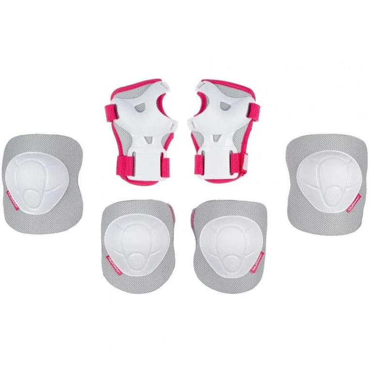 Προστατευτικό Set για Skate και Roller White Out NIJDAM N61EC03