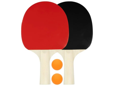 Ρακέτες Ping Pong Team Up Ζεύγος Σετ με 2 Mπαλάκια Avento 46TK