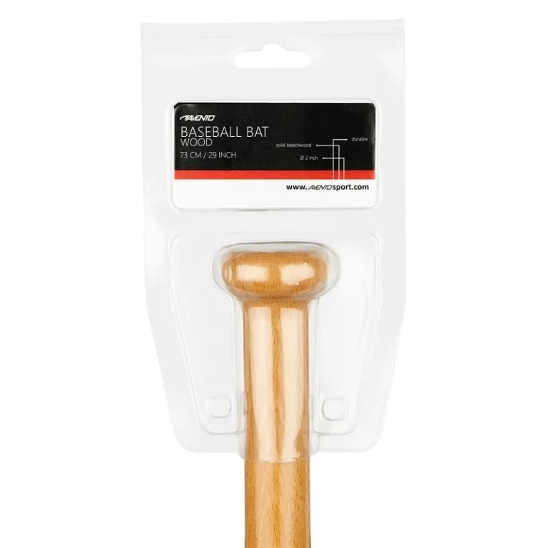 Ρόπαλο Baseball Ξύλινο 73cm Avento 47AO - Image 2