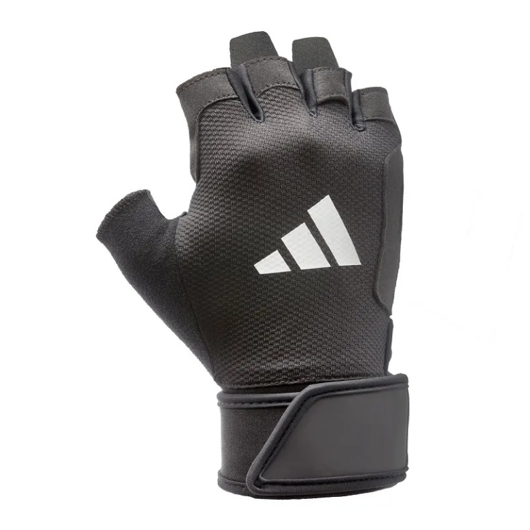 Γάντια Γυμναστικής Κοφτά Strength Adidas - Image 3