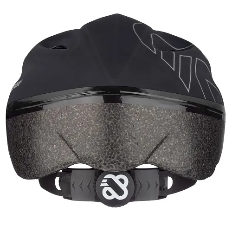 Κράνος Παιδικό Dark Storm 52-56cm Μαύρο Nijdam N60EB03 - Image 2