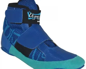 Παλαιστικά Παπούτσια Olympus Junior Velcro Μπλε