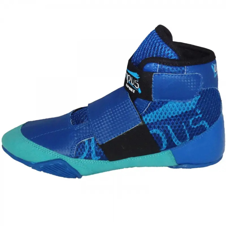Παλαιστικά Παπούτσια Olympus Junior Velcro Μπλε - Image 2