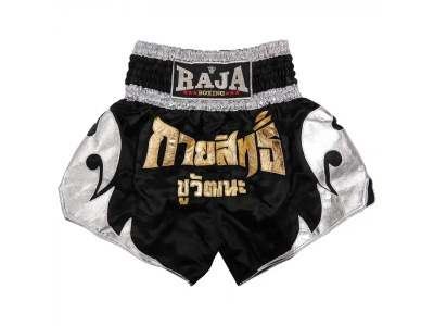 Σορτσάκι Thaiboxing Raja TRIBAL - RTB-359 black